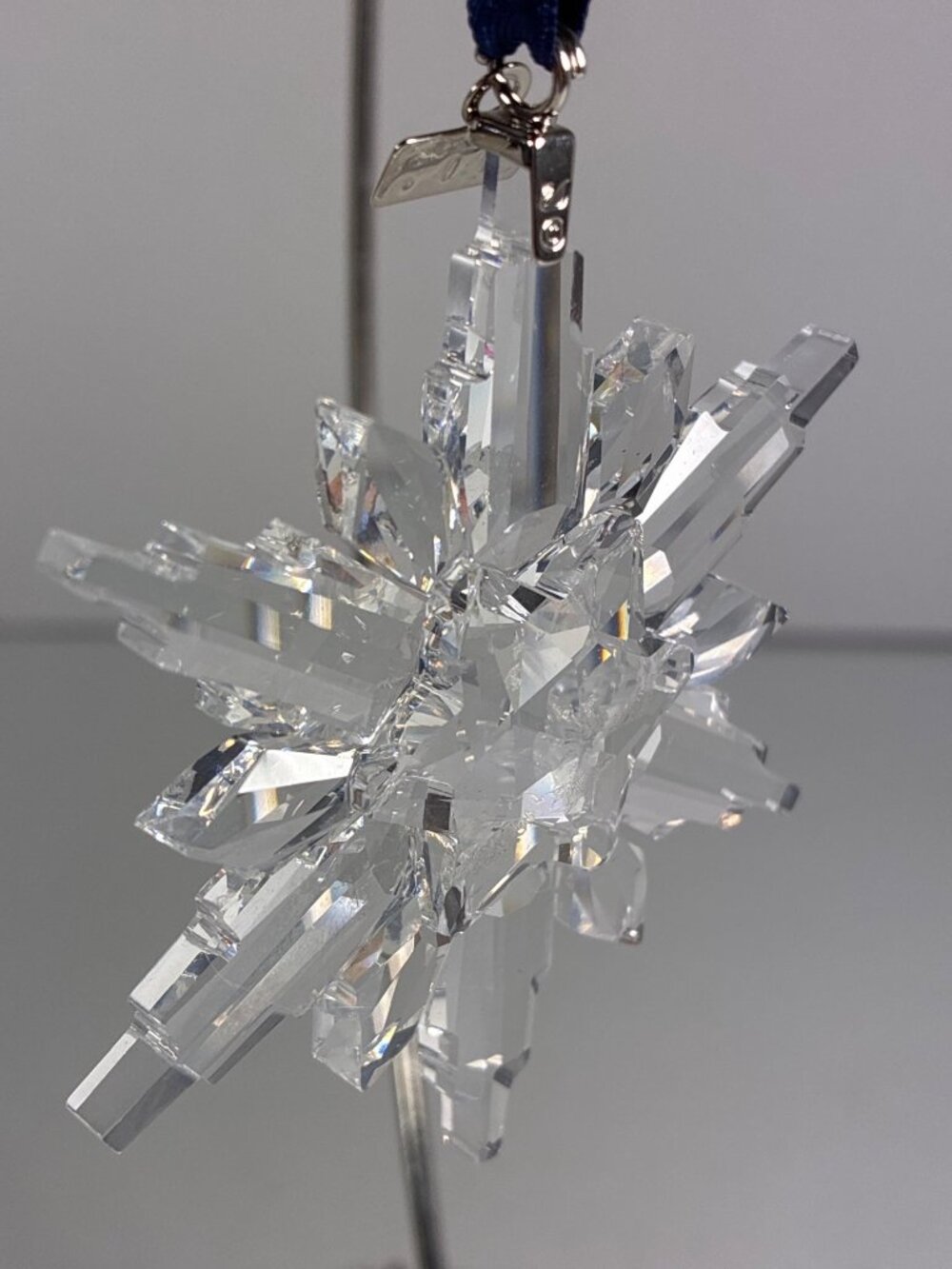 Swarovski 2004 Rockefeller Center Crystal Star Ornament Box COA - Picture 9 of 16